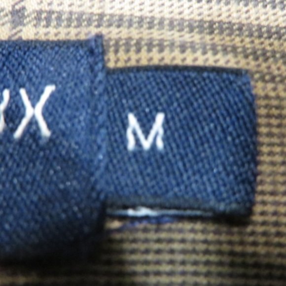 Brown Flannel Look Long Sleeve Shirt - Daniel Cremieux Collection - Medium - Picture 9 of 9